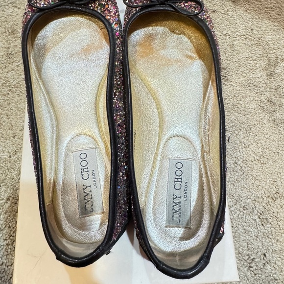 Jimmy Choo multi colored flats. Size 38. - Picture 4 of 7